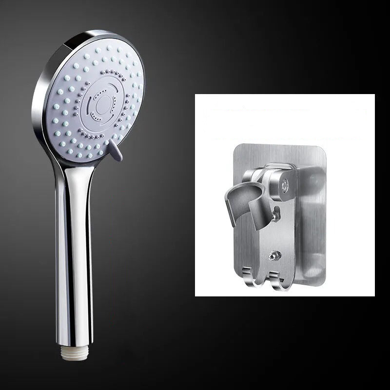 Modern Plastic Shower Head Wall-mounted Shower Head with Adjustable Spray Pattern