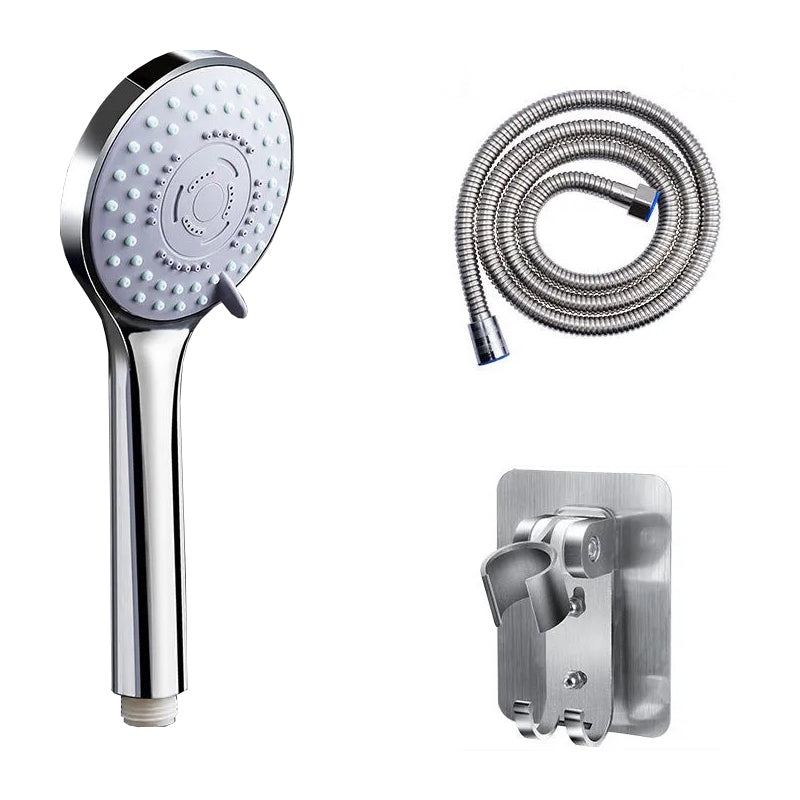 Modern Plastic Shower Head Wall-mounted Shower Head with Adjustable Spray Pattern