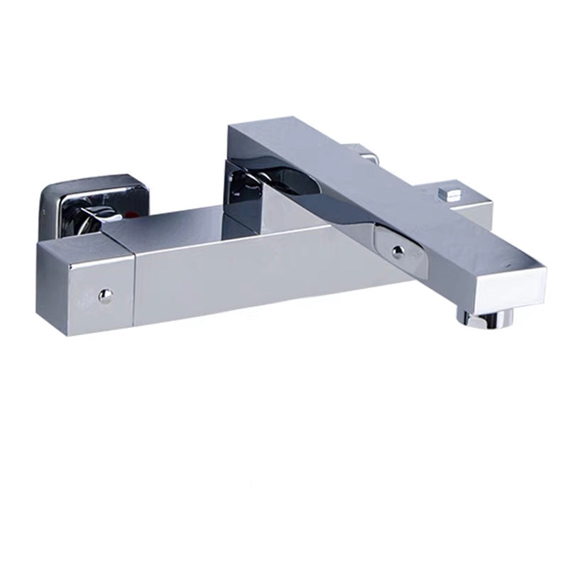 Wall Mounted Metal Freestanding Tub Filler Single Handle Freestanding Faucet