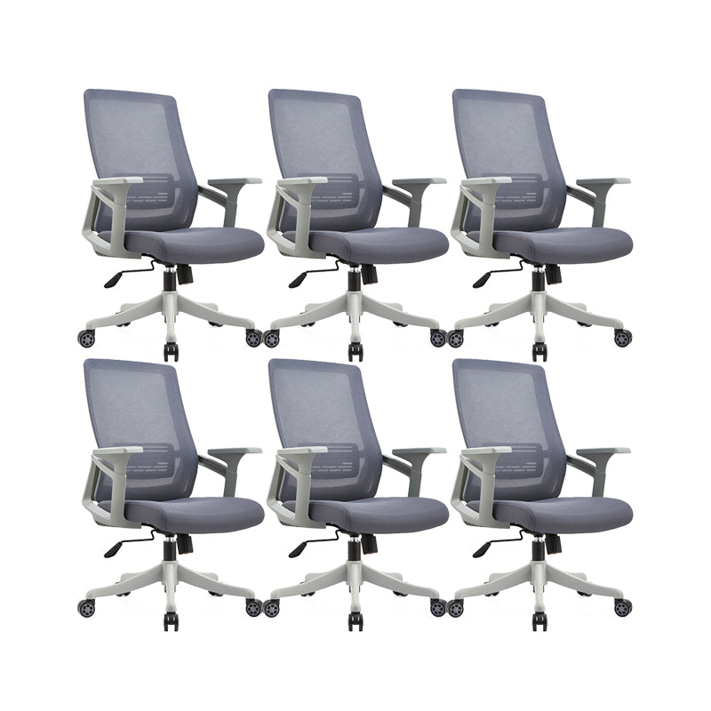 Modern Desk Chair Mesh Office Chair Conference Chair with Wheels