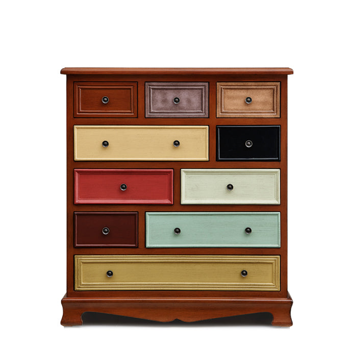 Coastal Dresser Solid Wood Storage Chest Dresser with 8/10/12 Drawers