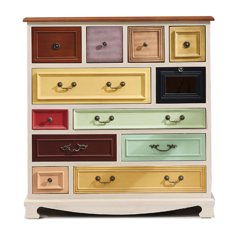 Coastal Dresser Solid Wood Storage Chest Dresser with 8/10/12 Drawers