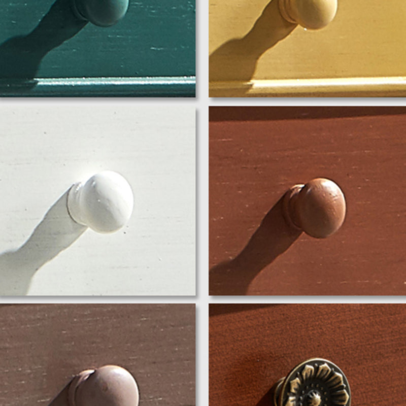 Coastal Storage Chest Dresser Solid Wood Dresser with 4/8/10/12 Drawers