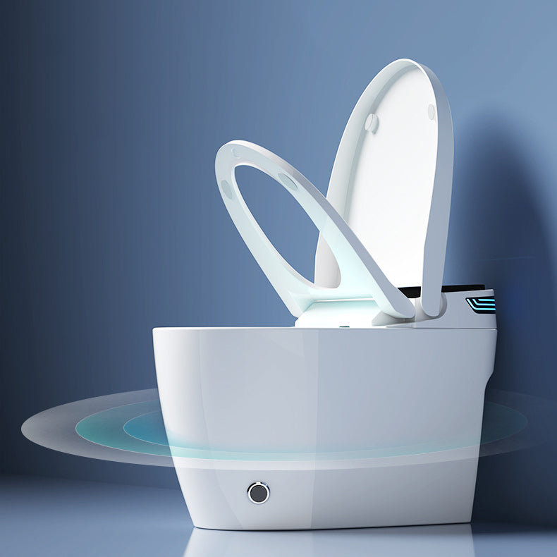 Modern One Piece Toilet Concealed Tank Toilet Bowl for Washroom