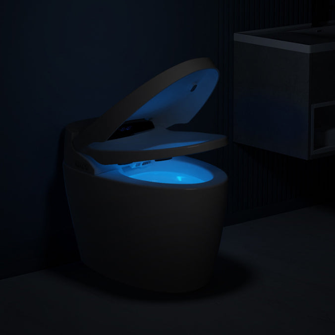 Modern Siphon Jet White Urine Toilet Wall Hung Flush Toilet with Toilet Seat