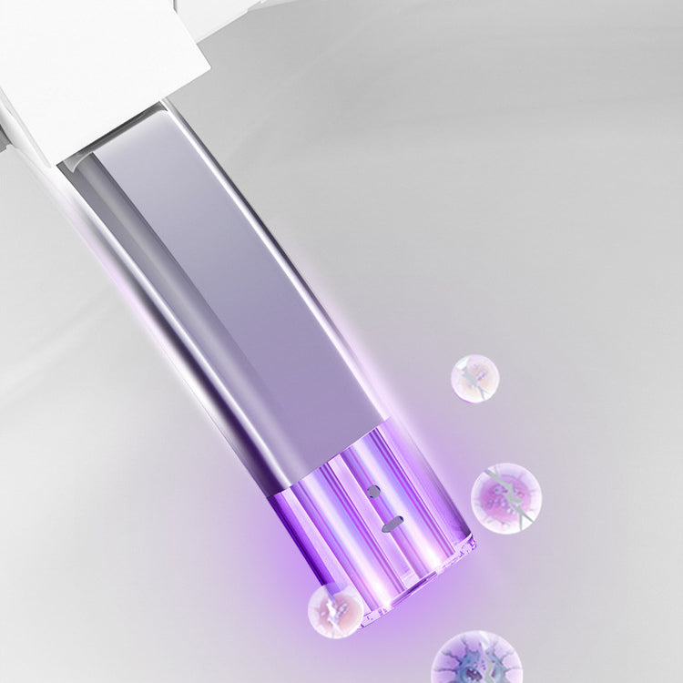 Modern Elong Toilet Bowl Siphon Floor Mount Toilet with Seat for Bathroom