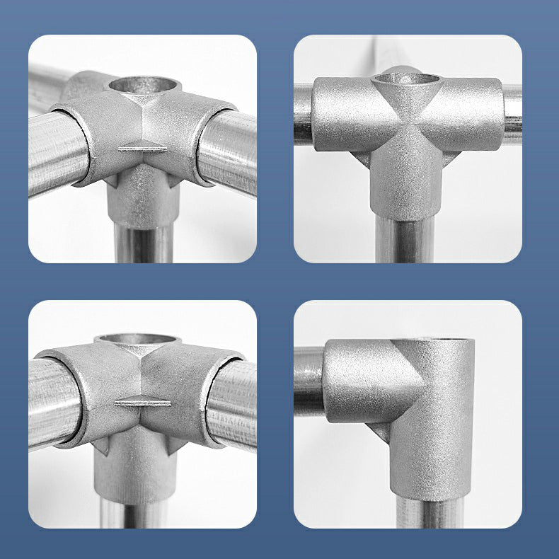 Contemporary Wardrobe Closet with Legs Metal Wardrobe Cabinet