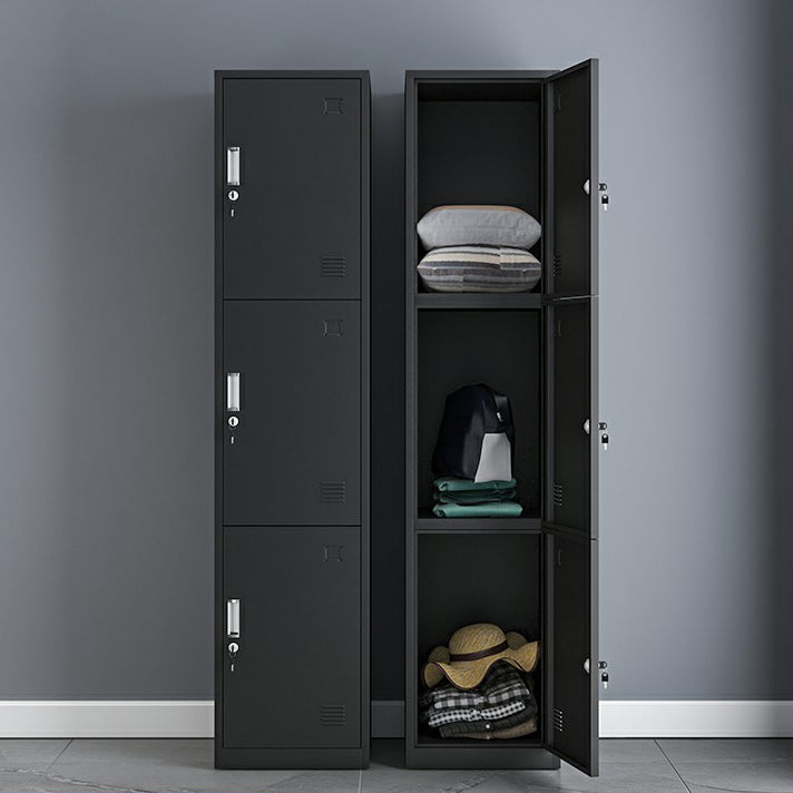 Industrial Storage Cabinet Hinged Wardrobe Closet for Bedroom