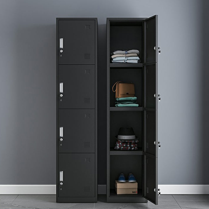 Industrial Storage Cabinet Hinged Wardrobe Closet for Bedroom