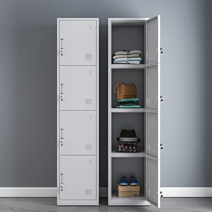 Industrial Storage Cabinet Hinged Wardrobe Closet for Bedroom