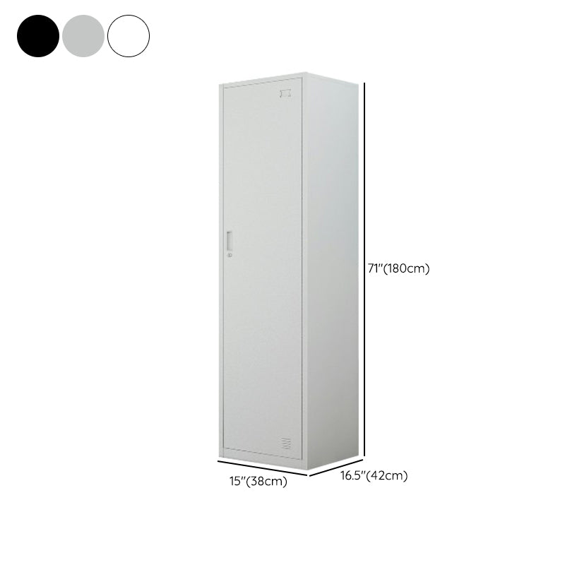 Industrial Storage Cabinet Hinged Wardrobe Closet for Bedroom