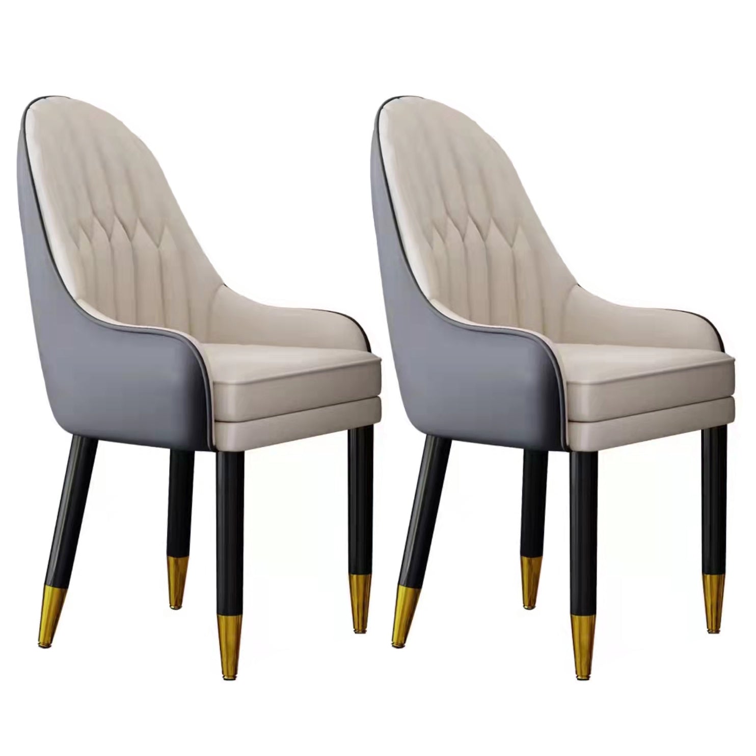 Modern Faux Marble Dining Set with Padded Chairs 1/2/4/5 Pieces Dinette Set