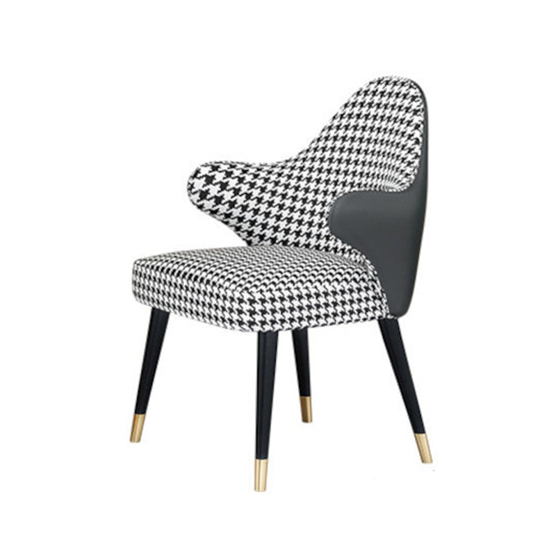 Modern Round Dining Table Set 1/4/5 Pieces Dining Set with Padded Chairs