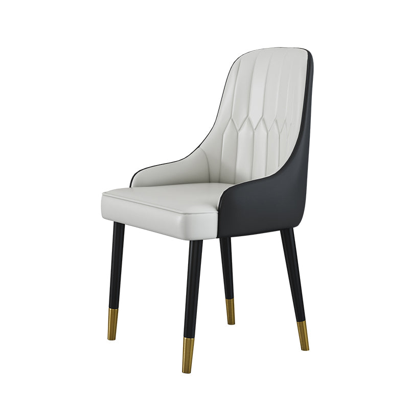 Glam Dinette Set for Dining Room 1/4/5 Pieces Polished Finish Dining Table Set