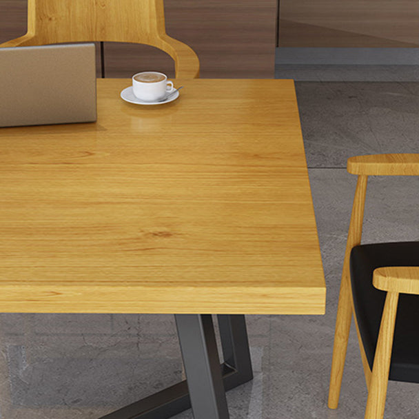 Industrial Dinette Set for Home 1/2/9 Pieces Solid Wood Dining Table Set