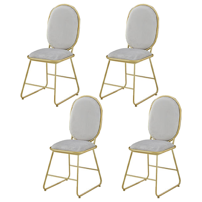 Glossy White Dining Table Set 1/4/5/7 Pieces Glam Dinette Set for Dining Room