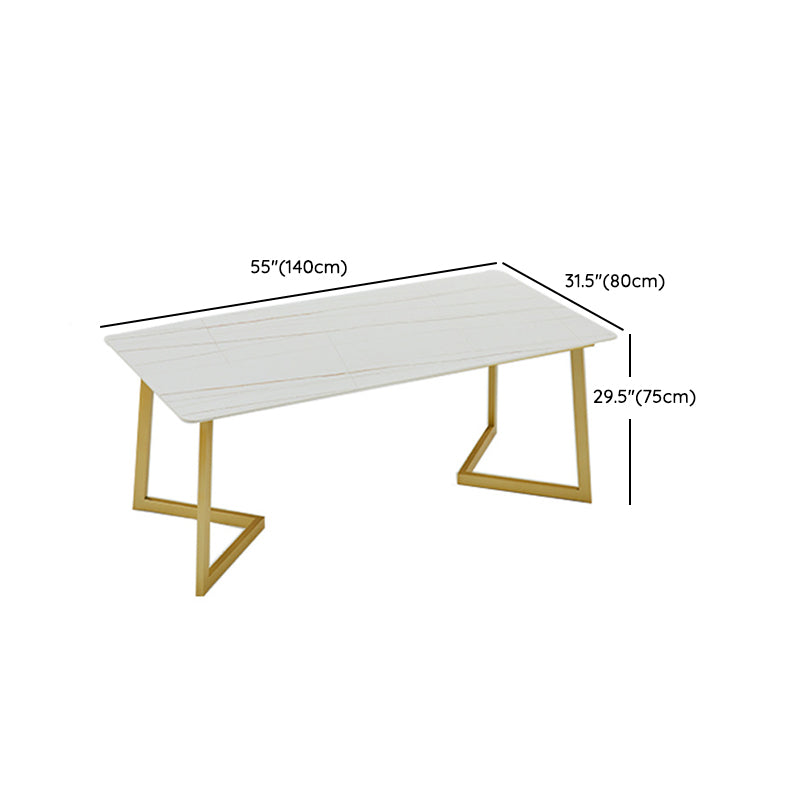 Glossy White Dining Table Set 1/4/5/7 Pieces Glam Dinette Set for Dining Room