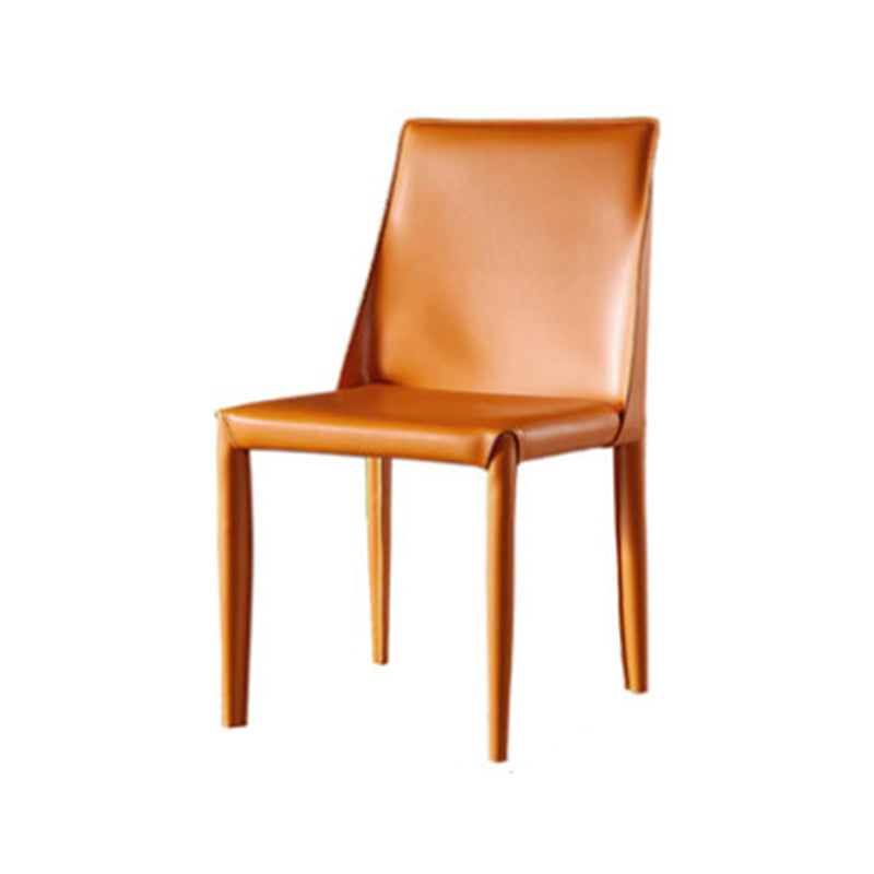 Modern Dining Table Set 1/4/5/7 Pcs Sintered Stone Top Dining Table with Armless Chairs