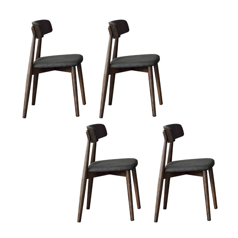 Glossy Gray Dining Table Set 1/4/5/7 Pieces Dinette Set with Wooden Chairs