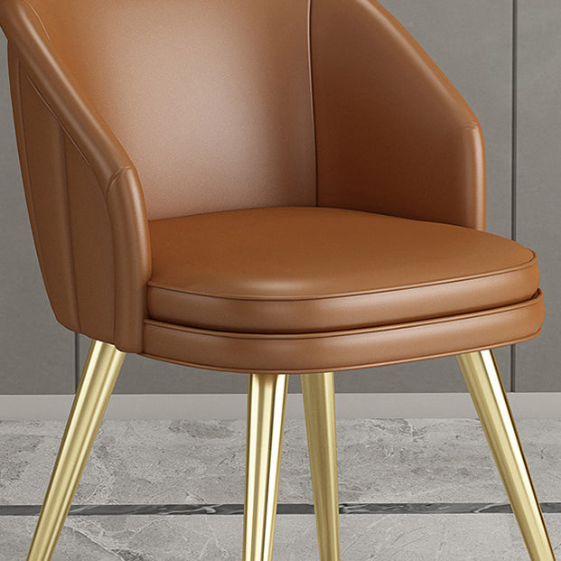 Contemporary Dining Set 1/5 Pcs Rectangle Stone Dining Table with Upholstered Chairs