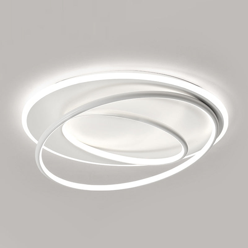Metal Geometric Flush Mount Light Contemporary Flush for Living Room