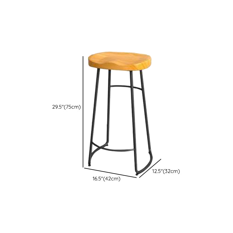 Modern 1/5 Pieces Bar Table Set Rectangle Wood Counter Table with High Stools for Balcony