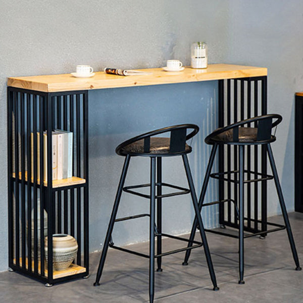 1/3/5 Pieces Pub Table Set Rectangular Bar Stool and Table Set