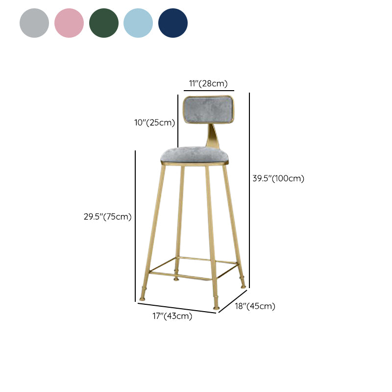 Glam 1/3 Pieces Bar Table Set Rectangle Stone Counter Table with Stools for Cafe