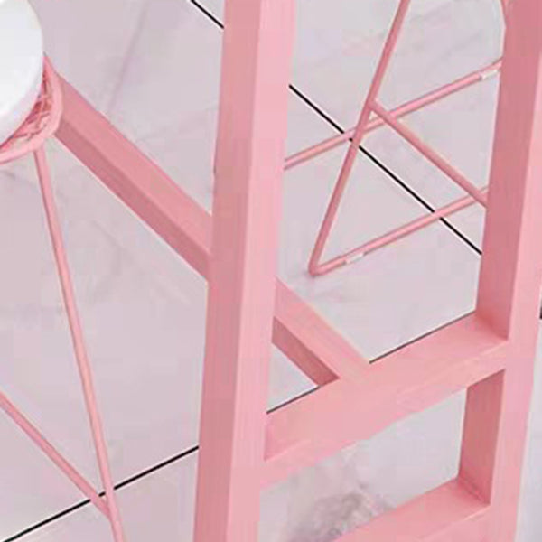 Modern 1/5 Pieces Bar Table Set Rectangle Stone Counter Table for Cafe