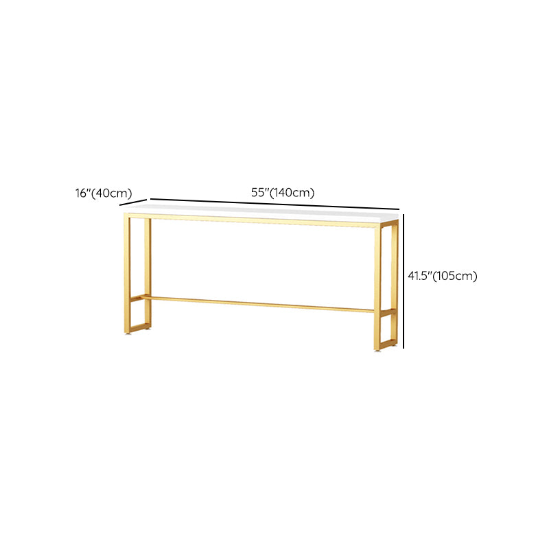 1/5/11 Pieces Bar Table Set Rectangular Bar Stool and Table Set