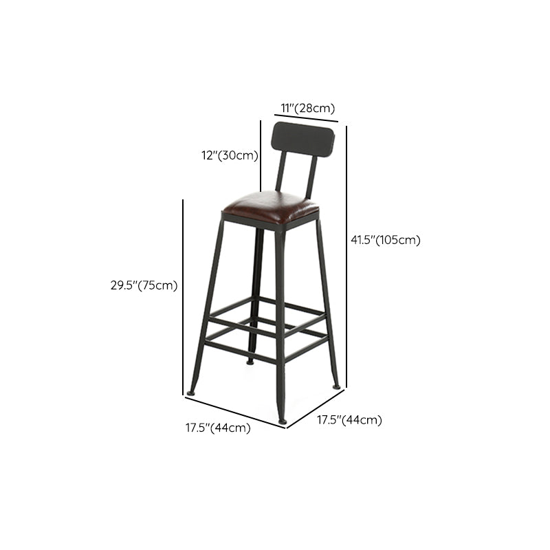 Industrial Bar Table Set 1/5/9 Pieces Rectangle Wood Counter Table with Stools for Bar
