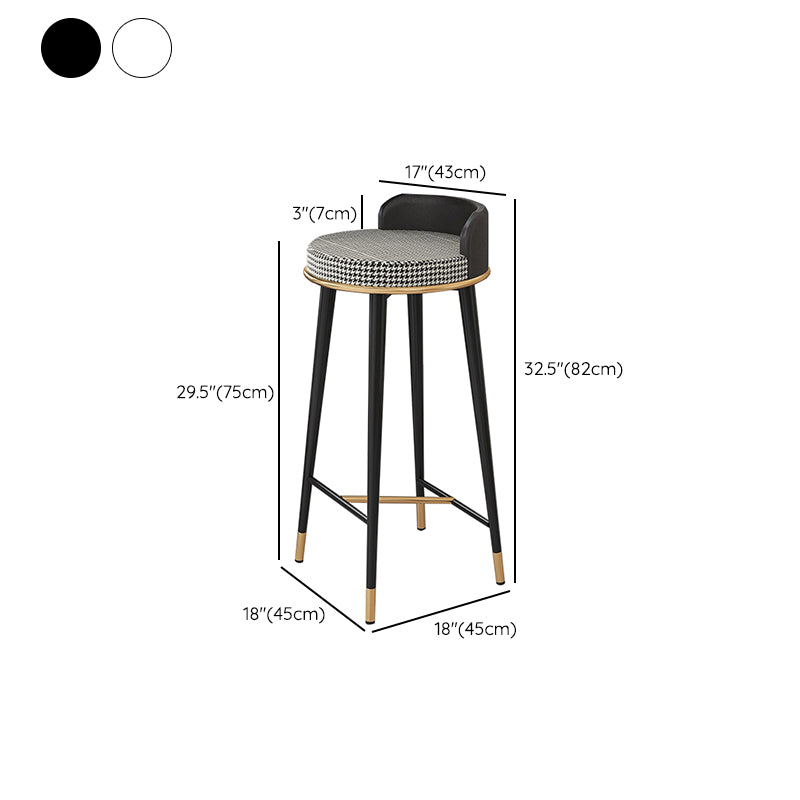 Indoor Metal Pub Set 1/3 Pcs Bar Table with Stone Top and Low Back Bar Stools