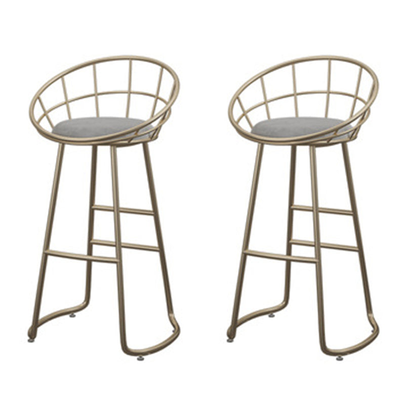 Contemporary 1/2/3/5 Pieces Bar Table Set Rectangle Bar Table with High Metal Stools