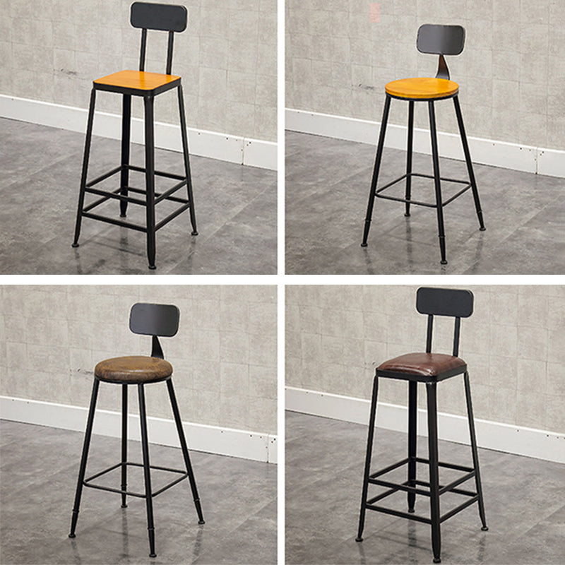 Industrial 1/5/9 Pieces Bar Table Set Rectangle Wood Counter Table for Milk Tea Shop