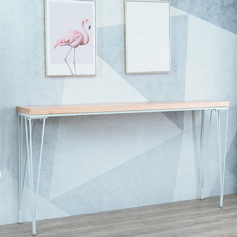 Glam Style 1/2/4/5 Pieces Bar Table Set Rectangle Bar Table with High Metal Stools