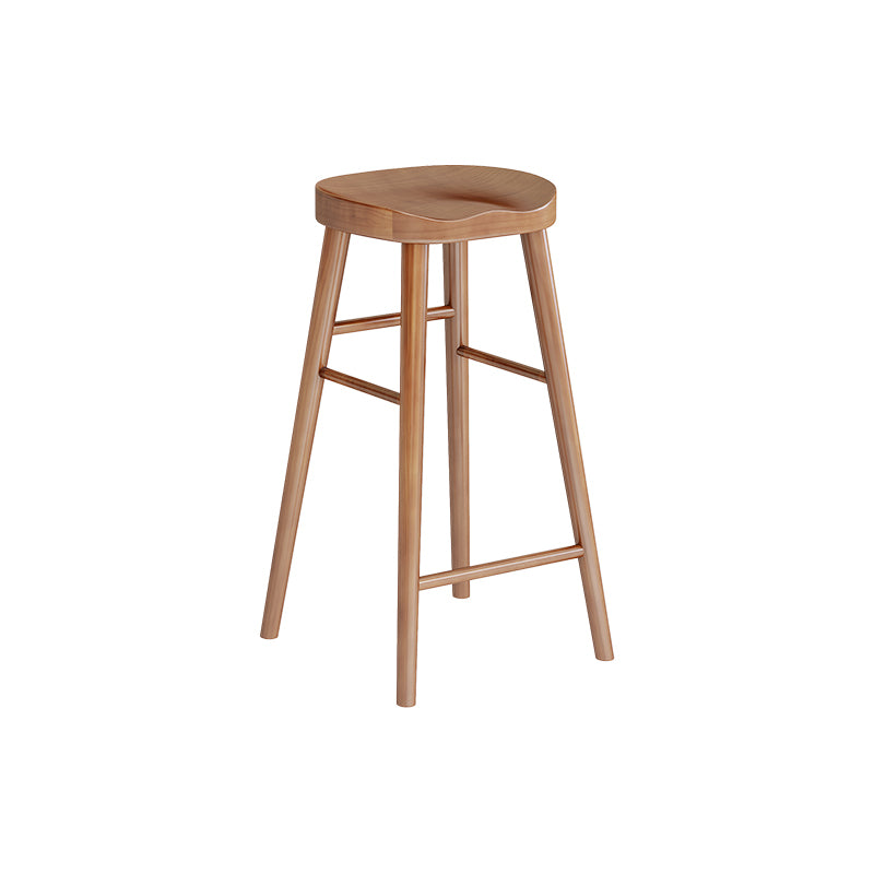 Contemporary Rectangle Pub Dining Set 1/4/7 Pieces Pine Solid Wood Counter Set