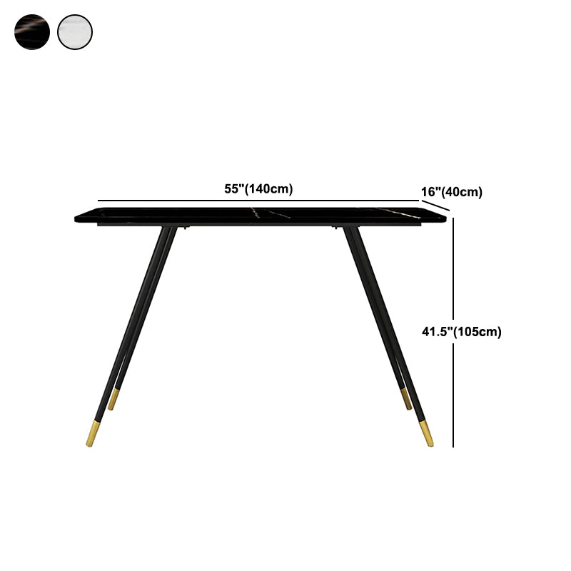 1/2 Pieces Bar Table and Stool Modern Sintered Stone Table and Armless Bar Chair