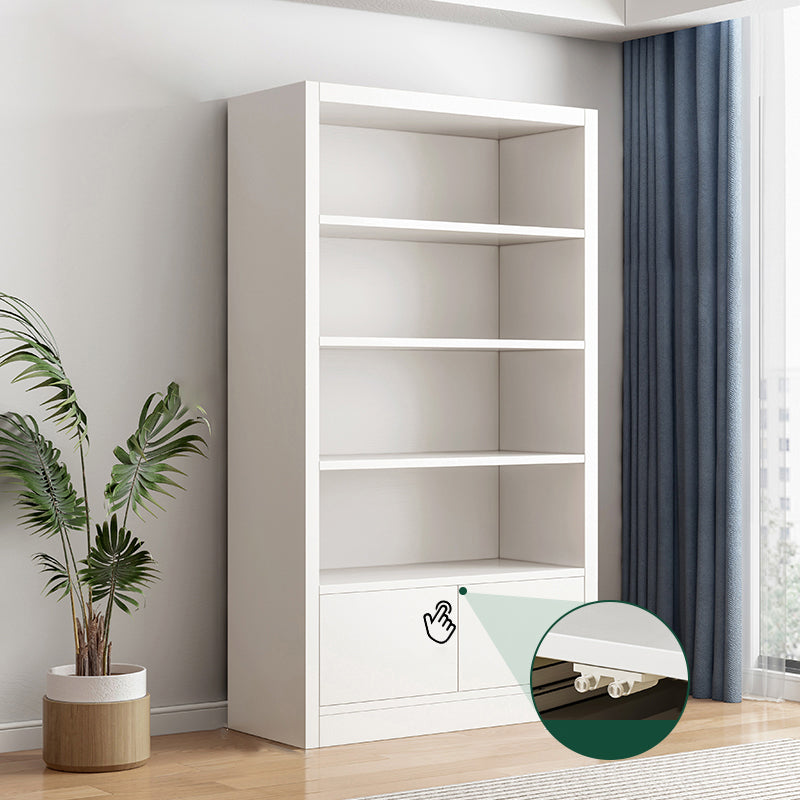 11.81" W Modern Matte Finish Bookcase Engineered Wood Standard Bookshelf