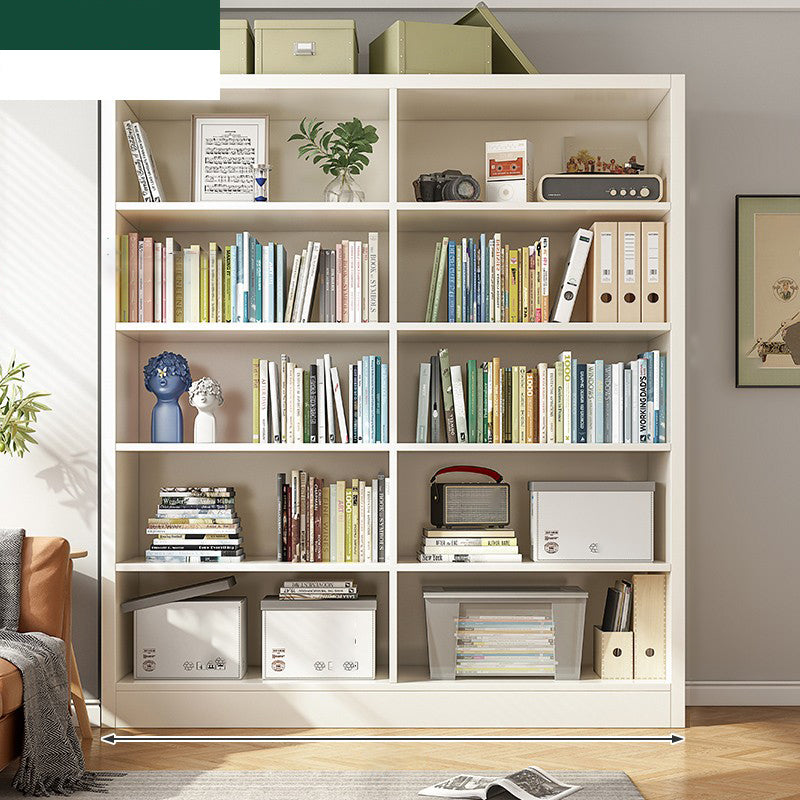 11.81" W Modern Matte Finish Bookcase Engineered Wood Standard Bookshelf