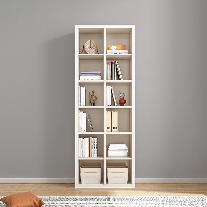 11.81" W Modern Matte Finish Bookcase Engineered Wood Standard Bookshelf