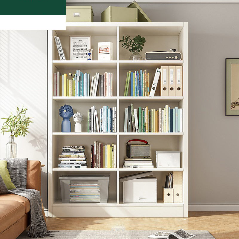 11.81" W Modern Matte Finish Bookcase Engineered Wood Standard Bookshelf