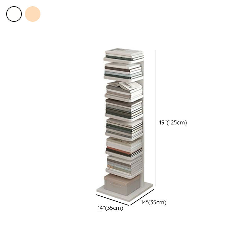 13" Wide Contemporary Shelf Closed Back Shelves Included Bookcase