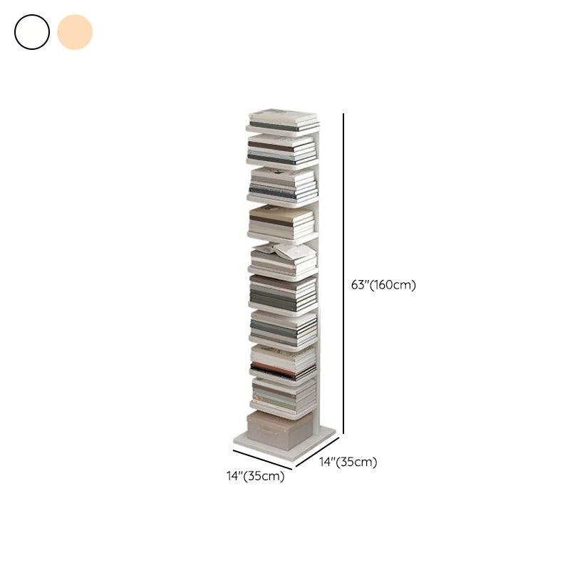 13" Wide Contemporary Shelf Closed Back Shelves Included Bookcase