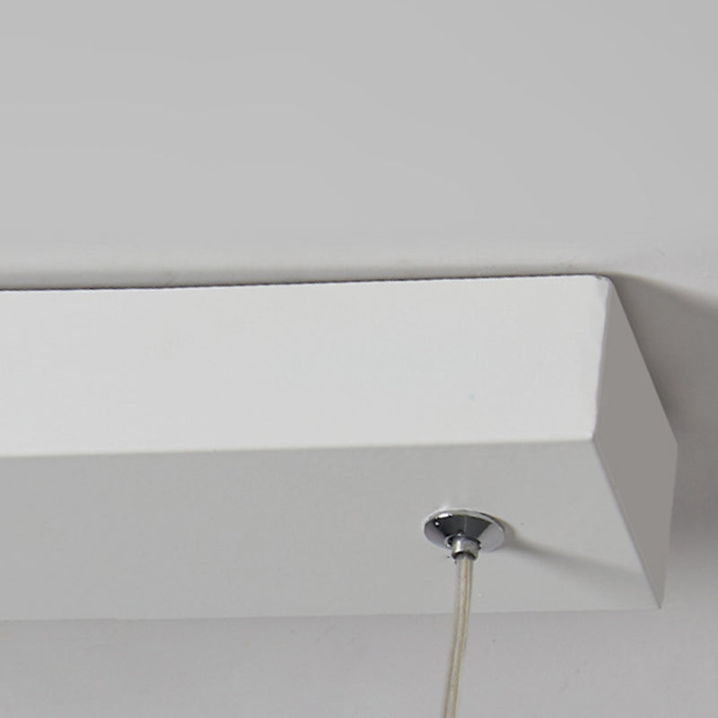 Black/White Kitchen Island Lighting Contemporary LED Ceiling Light for Home