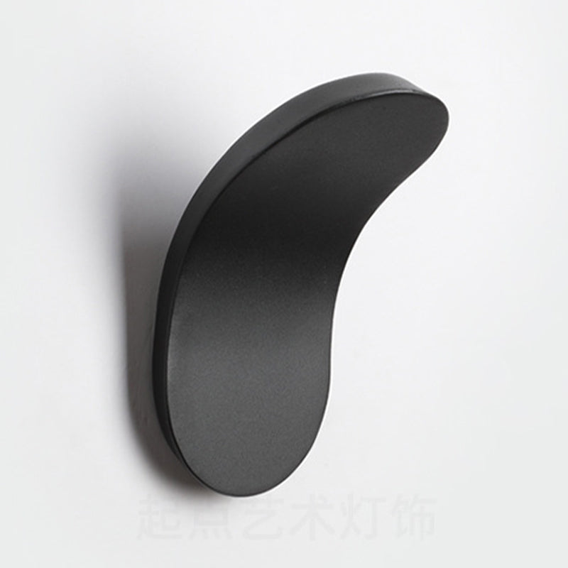 Modern LED Wall Sconce Geometric Shape Wall Light with Metal Shade for Living Room