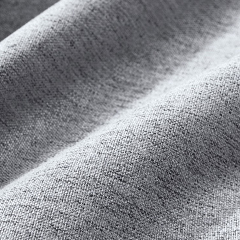 Contemporary Linen Standard Sofa Pillow Top Arm Settee in Beige and Grey