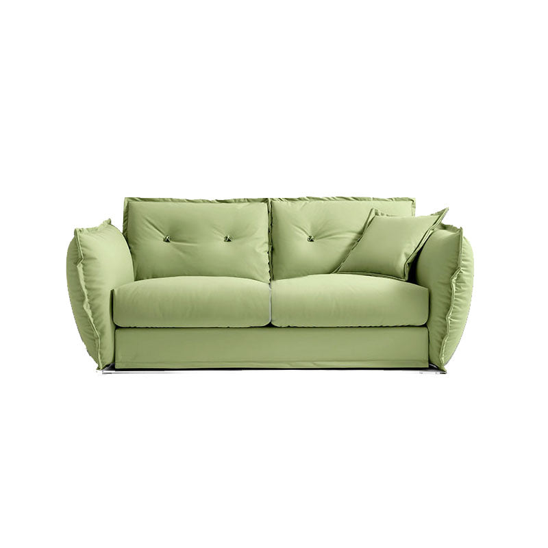 Pillow Top Arm Loveseat Stain Resistant Sofa with Tufted Back