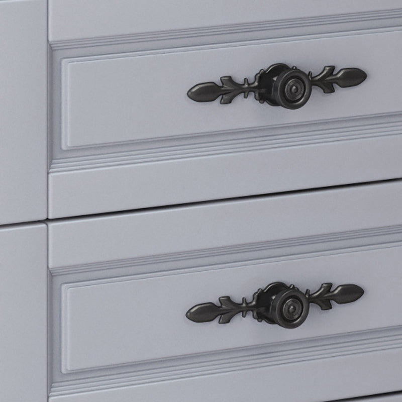 43.30" Tall Wood Accent Cabinet 5-Drawer Rectangular Accent Chest