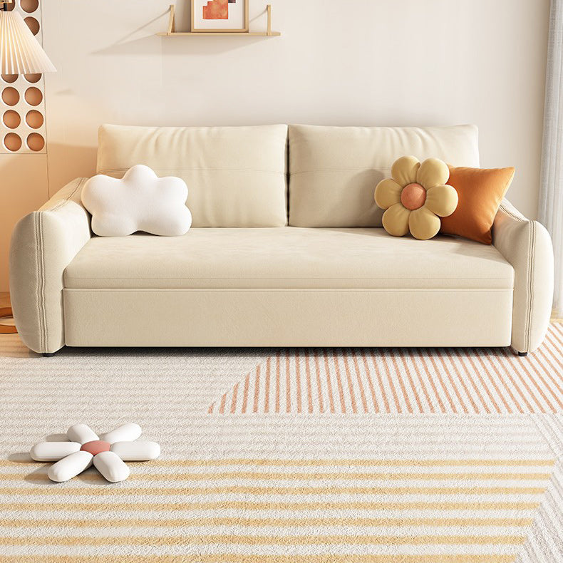 Detachable Mattress Futon Foldable Pillow Included Sleeper Sofa