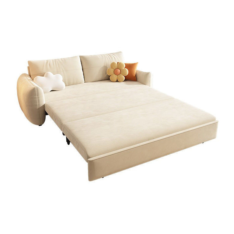 Detachable Mattress Futon Foldable Pillow Included Sleeper Sofa